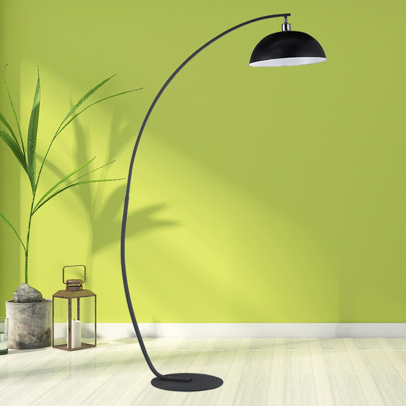 Elegancka łukowe szklane lampki podłogowe